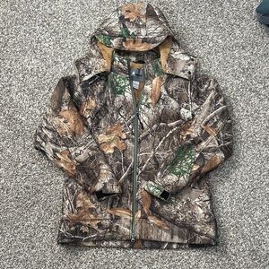 Camouflage Hooded Women's Jacket